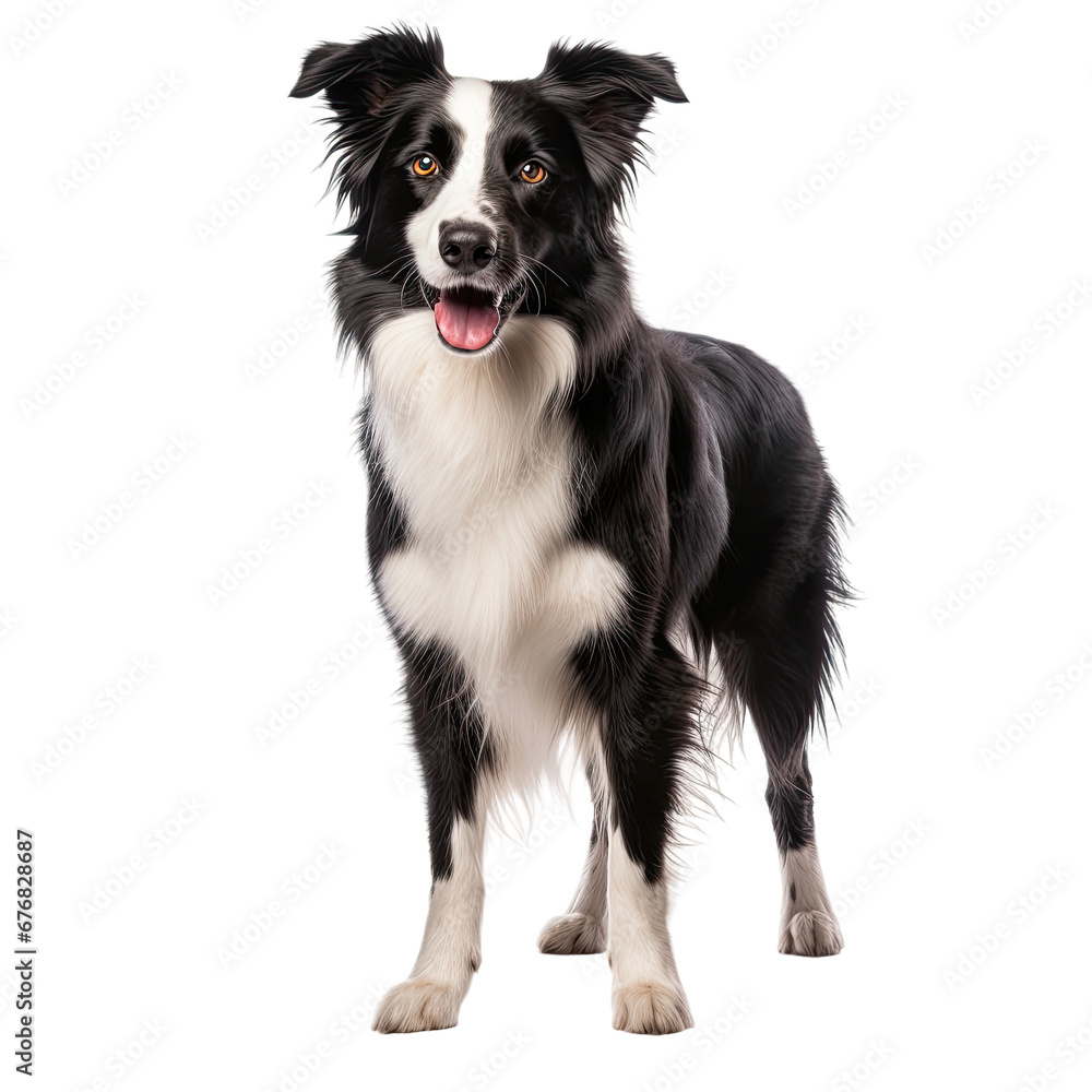 Border Collie Dog Portrait
