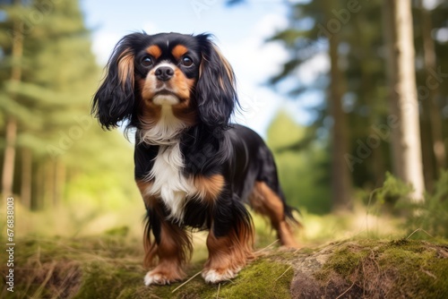 English Toy Spaniel Dog - Portraits of AKC Approved Canine Breeds