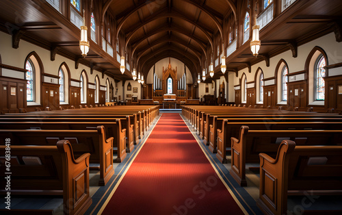 Church interior architecture