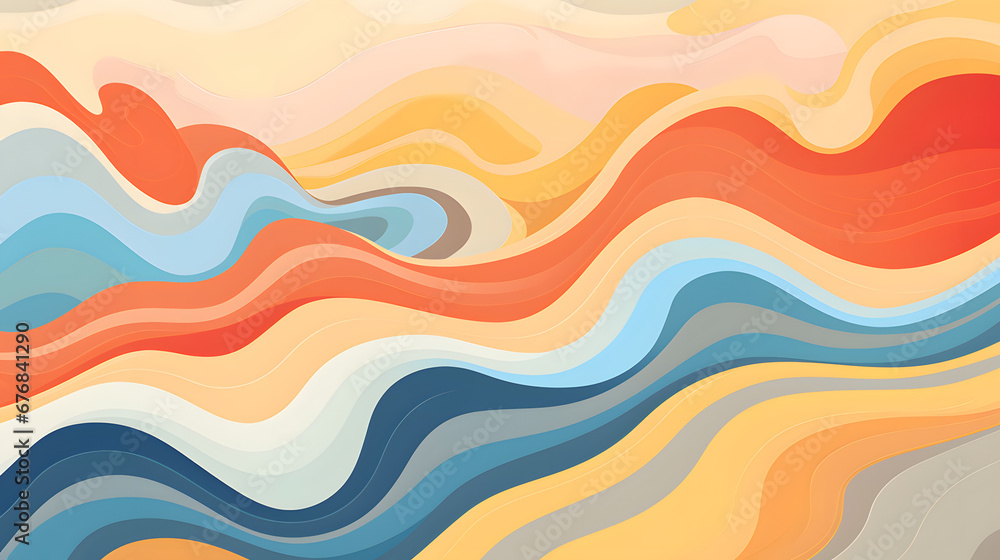 abstract background with waves abstract background with waves