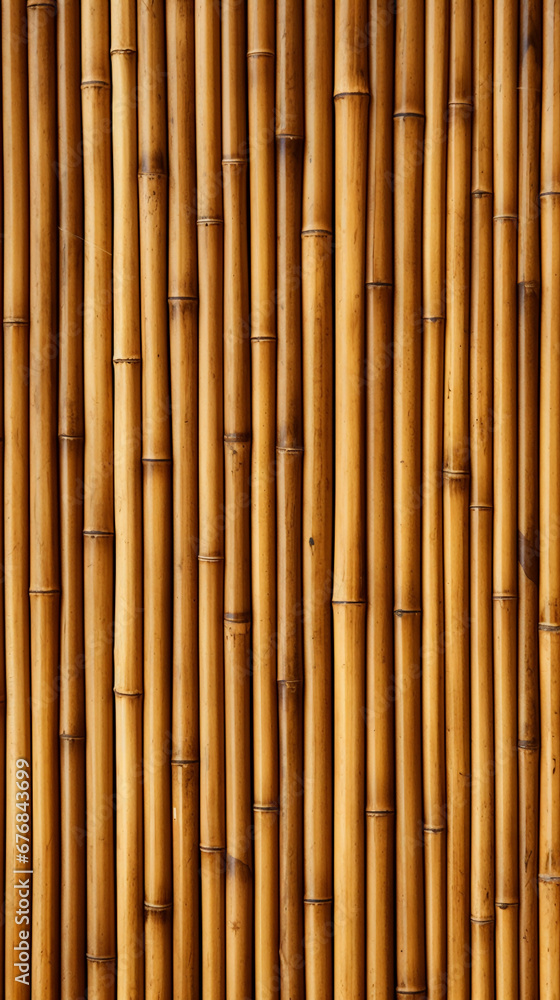 Wooden bamboo wall background.Texture of bamboo fence. Wooden bamboo wall background.Texture of bamboo fence.