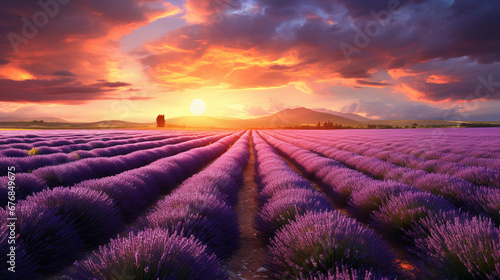 lavender field background. Nature background.