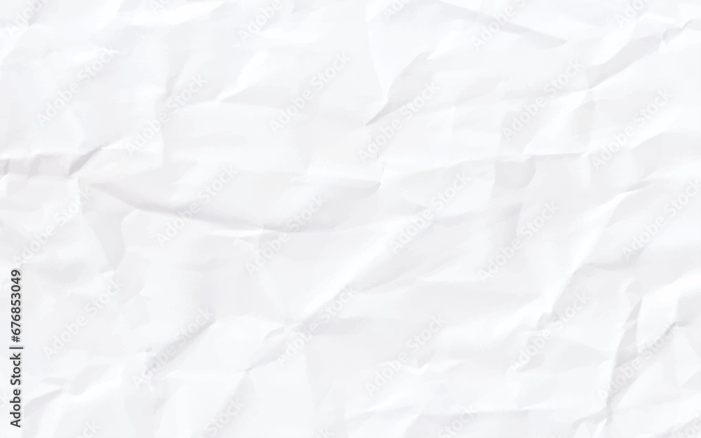Paper texture background, Crumpled paper. White creased paper. Paper texture background, Crumpled paper. White creased paper.