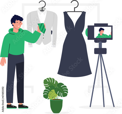 Male Vlogger