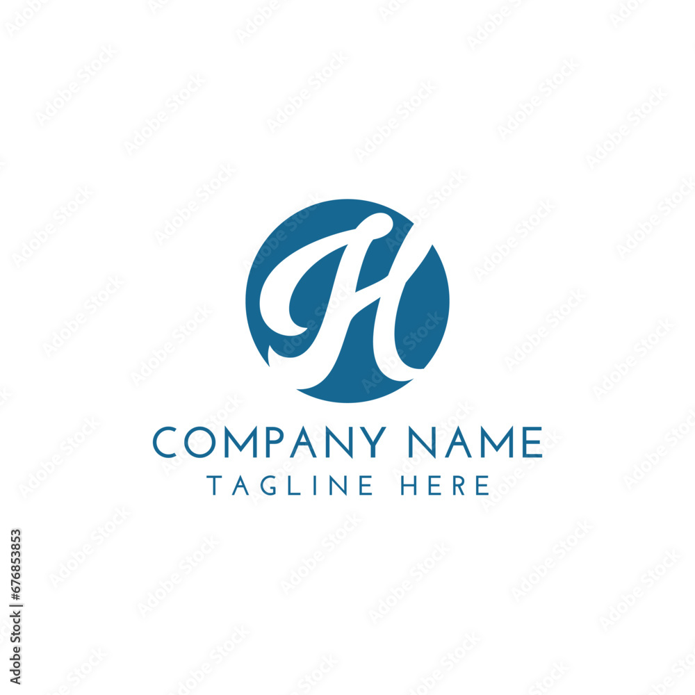 Professional h letter logo for all kinds of business. H letter logo design free download. Masterday letter logo design