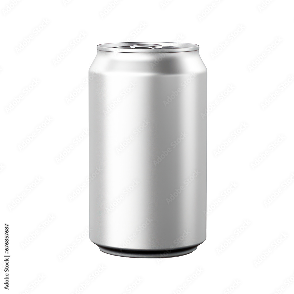 Aluminium can mockup on transparent background. Aluminium can mockup on transparent background.