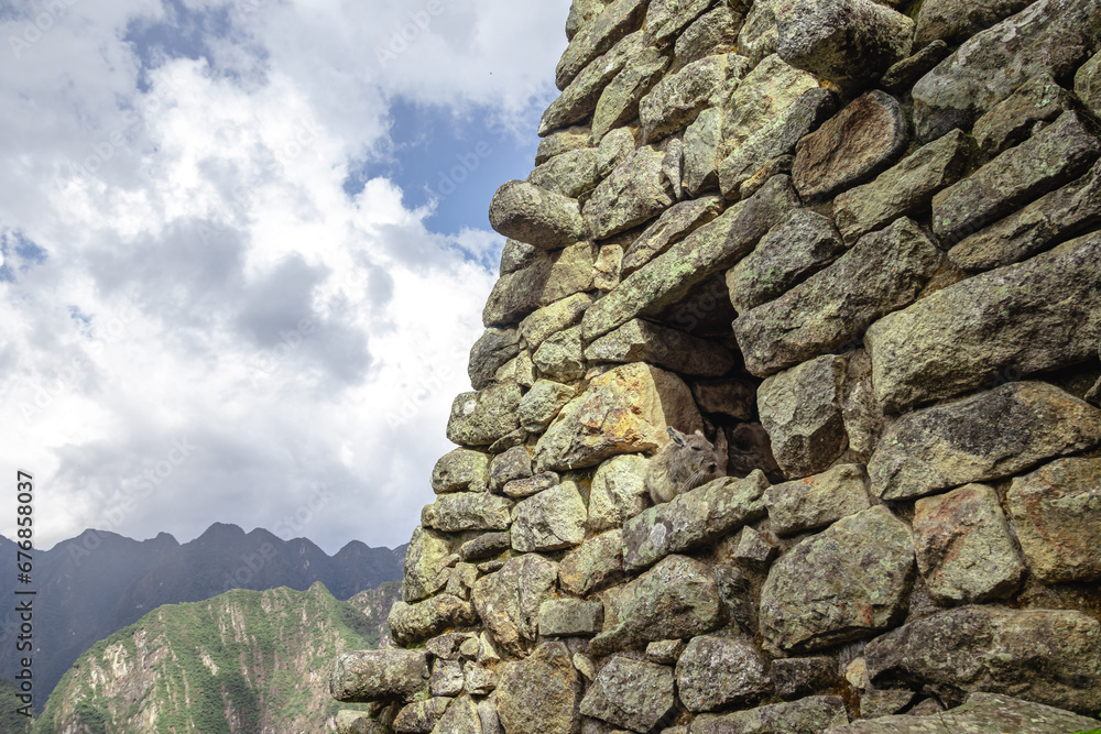 Ruínas da cidade inca de Machu Picchu, Peru