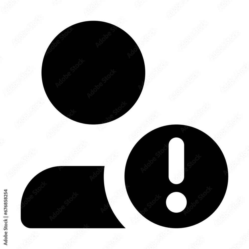 User Exclamation Mark Circle
