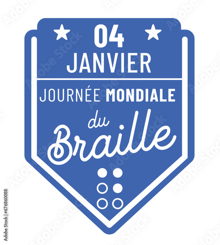 journée mondiale du braille le 4 janvier