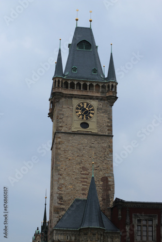 Astronomical Clock in Prague, Czech Republic.