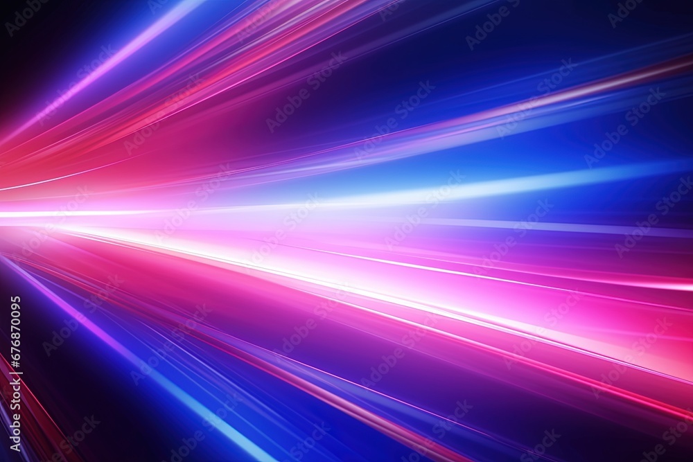 Abstract background with glowing lines in blue and pink colors. Abstract background with glowing lines in blue and pink colors.