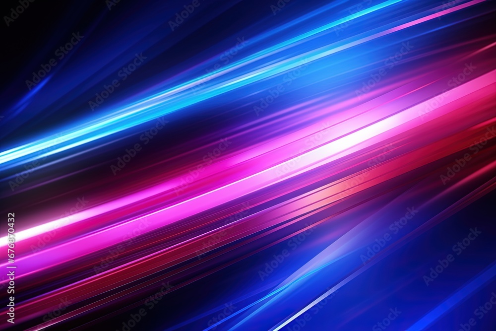 Abstract background with glowing lines in blue and pink colors. Abstract background with glowing lines in blue and pink colors.