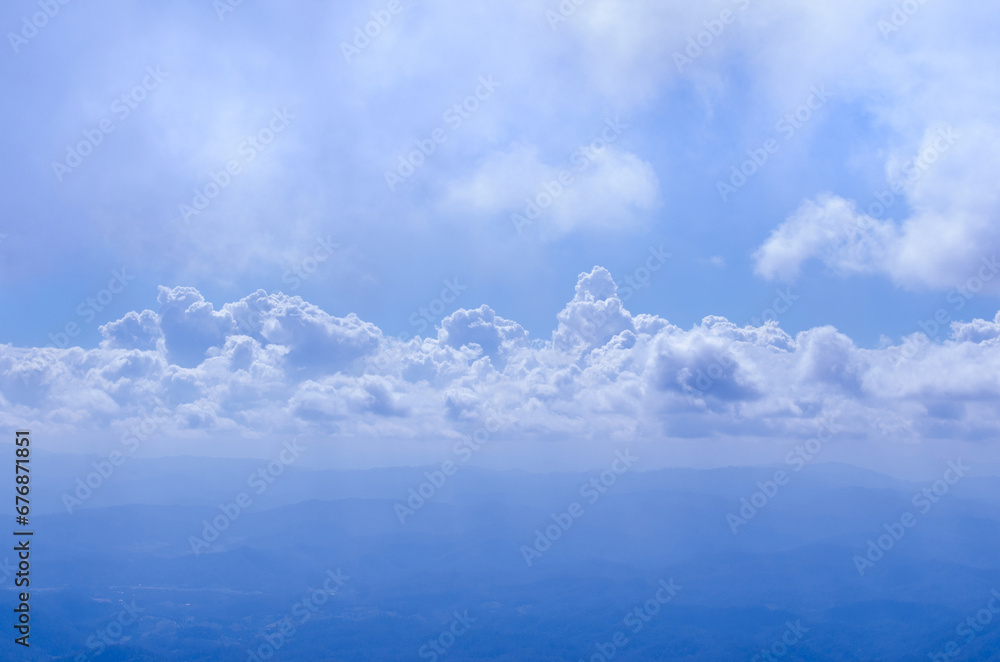 Sky and clouds background, Rain clouds were formed, Cloudy blue sky abstract background, beautiful landscape nature background. Sky and clouds background, Rain clouds were formed, Cloudy blue sky abstract background, beautiful landscape nature background.