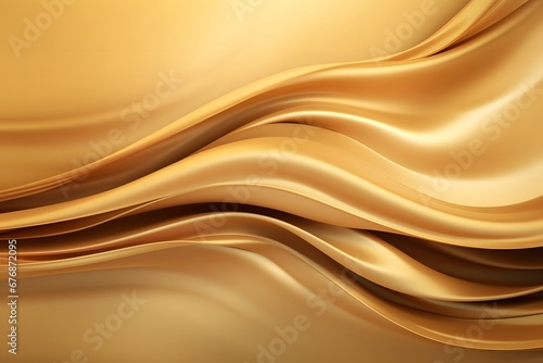  Elegant abstract gold silk background.