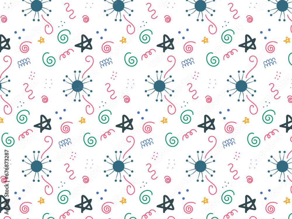 abstract hand-drawn doddle retro hipster background pattern abstract hand-drawn doddle retro hipster background pattern