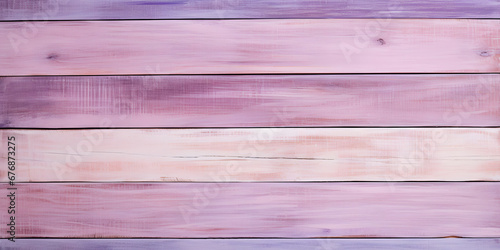Wooden background with violet and pink colored planks