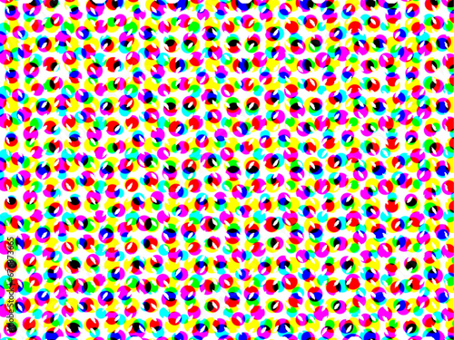 Abstract colorful halftone background pattern