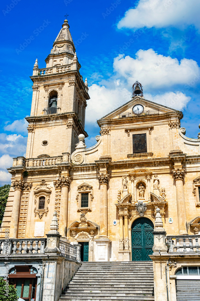 Cathedral in Ragusa, Val di Noto, southern Sicily, Italy