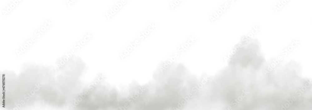 Isolated soft mystical gas flow on transparent background 3d illustrations png