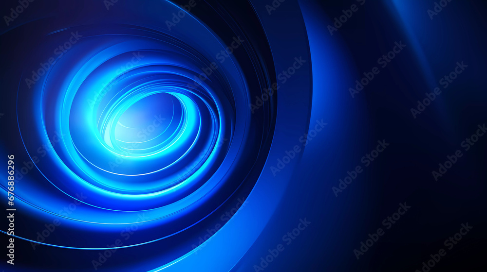 a blue abstract background with a spiral design on it's side and a black background with a blue swirl a blue abstract background with a spiral design on it's side and a black background with a blue swirl
