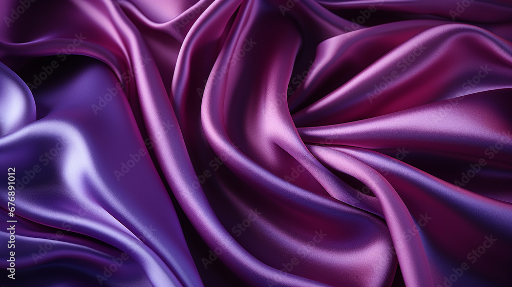 Obraz premium Purple satin background.
