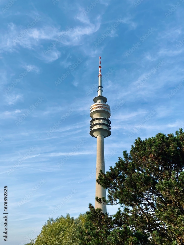 Fototapeta premium tv tower city
