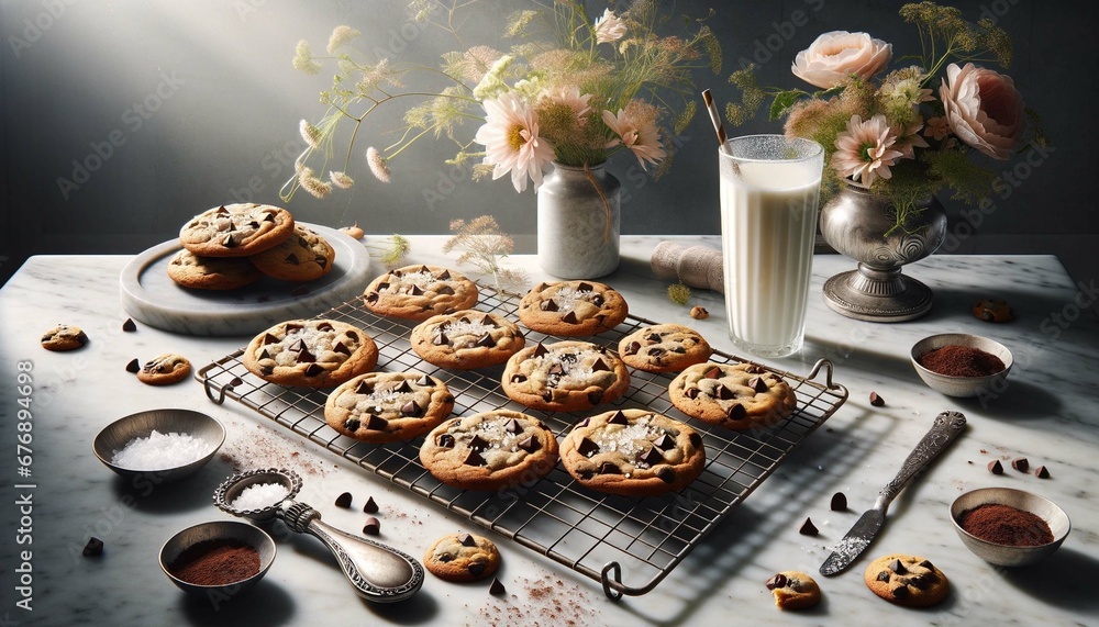 Decadence in Baking: A Gourmet Series of Chocolate Chip Cookies Decadence in Baking: A Gourmet Series of Chocolate Chip Cookies