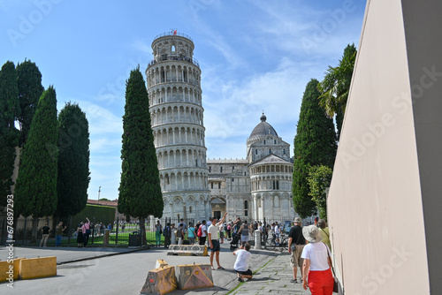 Schiefe Turm von Pisa, - Dom Santa Maria Assunta - Italien photo