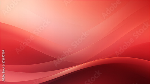 abstract wave in dark and light red colors, in the style of subtle gradients