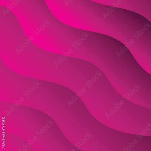 Vector purple pink gradient wave background design