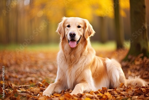 Golden Retriever - Portraits of AKC Approved Canine Breeds