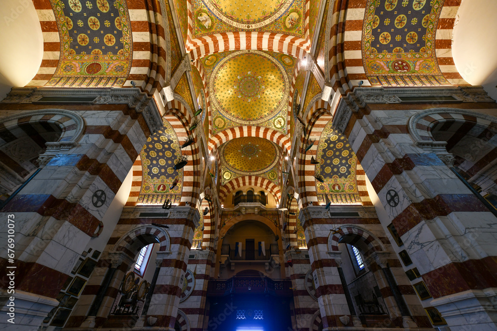 Obraz premium Notre Dame de la Garde - Marseille, France