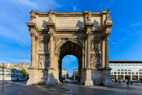 Fototapeta Naklejka Na Ścianę i Meble -  Porte Royale - Marsaille, France