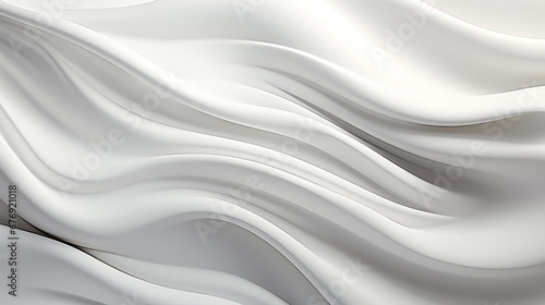 Abstract white and light gray wave. Modern, soft, luxury texture with smooth and clean vector subtle background.