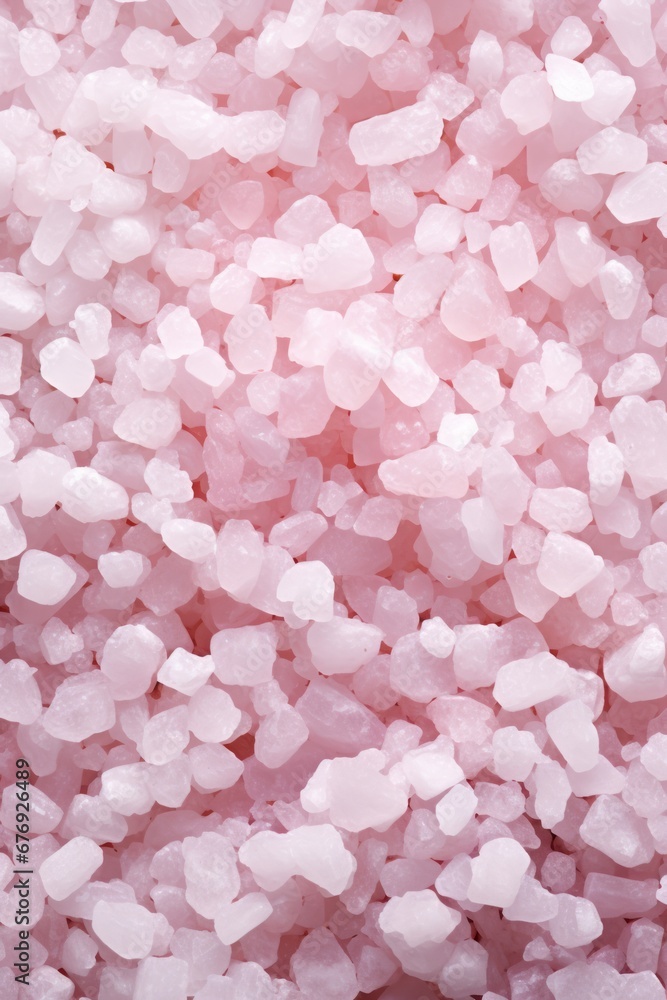 Obraz premium A Closer Look. Healthy Salt from the Himalayas