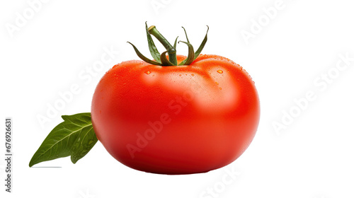 Tomatoes isolated on transparent background, image with background removed, created with Generative Ai technology.