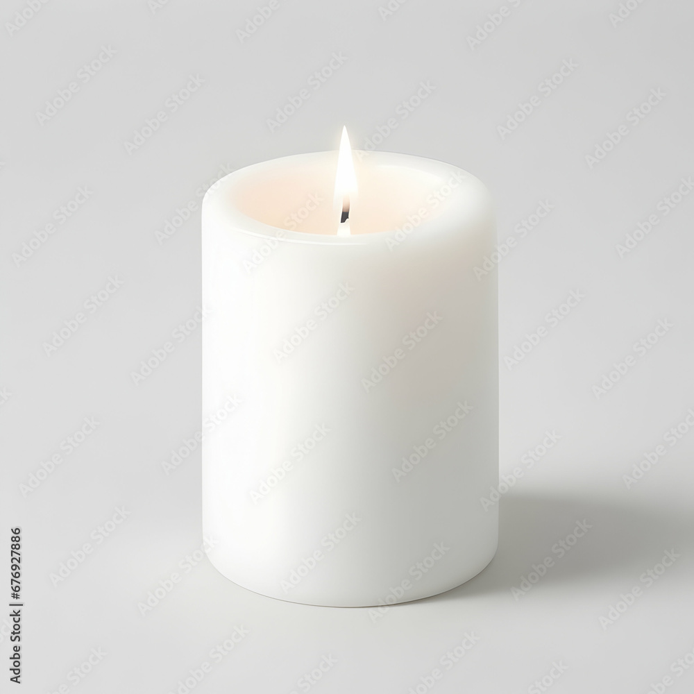 white candle white candle