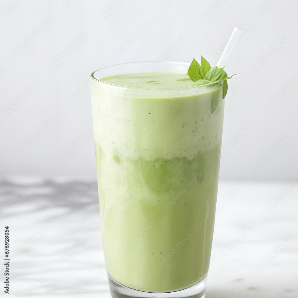kiwi smoothie with mint kiwi smoothie with mint