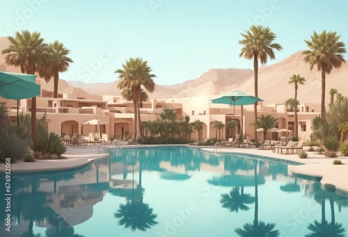 hotel swimming pool © emdadul