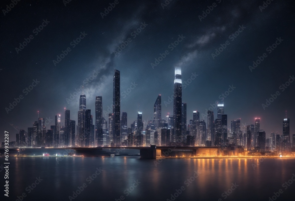 Fototapeta premium refinery at night