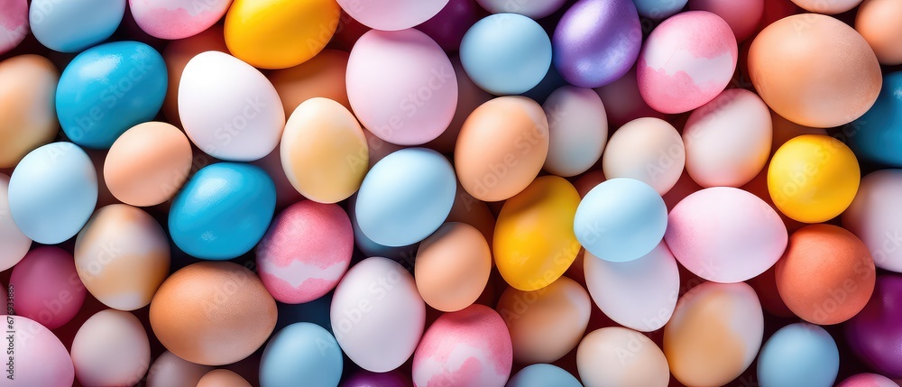 close up of a delightful colorful eggs ,large background close up of a delightful colorful eggs ,large background