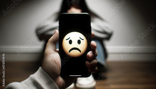 Online Bullying - Emoji Representation of Emotion photo
