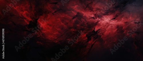 Abstract background in dark red tones with a predominance of red. Anxiety, violence, trouble. The concept of war and conflict escalation. photo