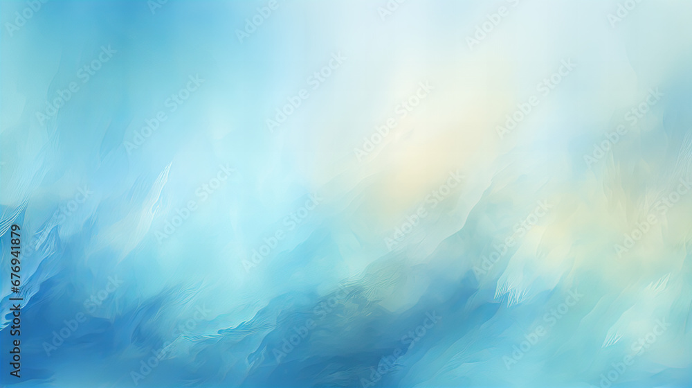 blurry soft and wavy blue abstract texture background