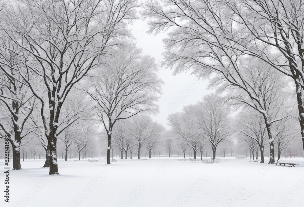trees in the snow trees in the snow