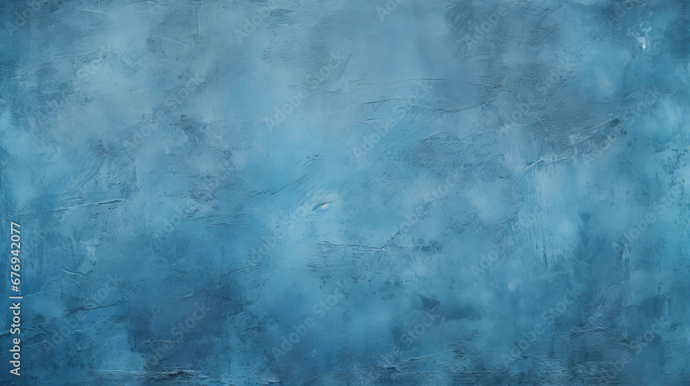 Obraz premium blue rough surface grunge brush strokes background 