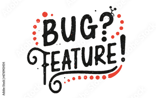 Modern Vector Graphic T-Shirt Design Banner - Whimsical Software Development Dilemma Quote with Retro Comic Style