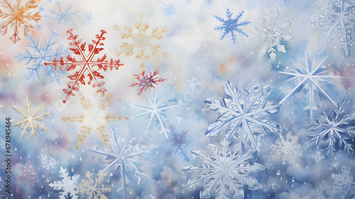 Holidays Snowflake Background Wallpaper
