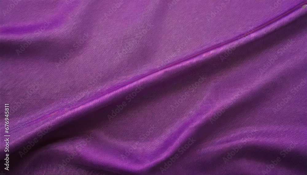 Wavy purple silk surface pattern