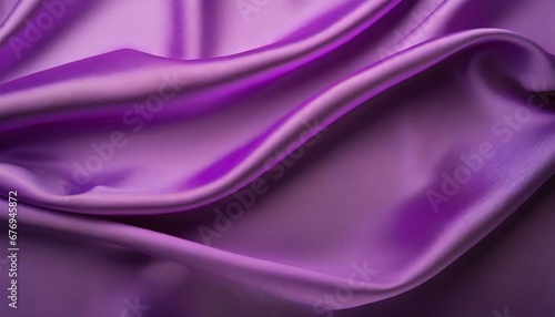 Wavy purple silk surface pattern